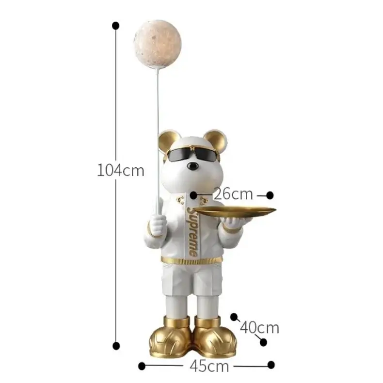 Förvaringsbricka - Lysande Björnstaty 4