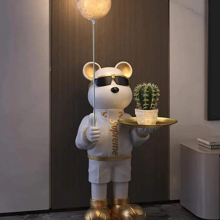 Förvaringsbricka - Lysande Björnstaty