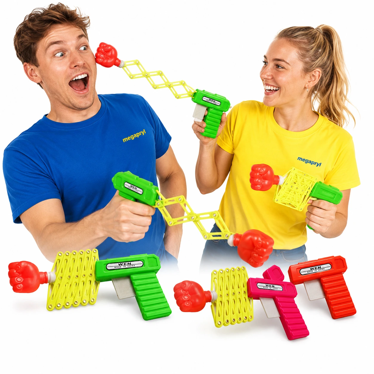 Boxhandske Skämtleksak - Rolig Skämtleksak 2-pack