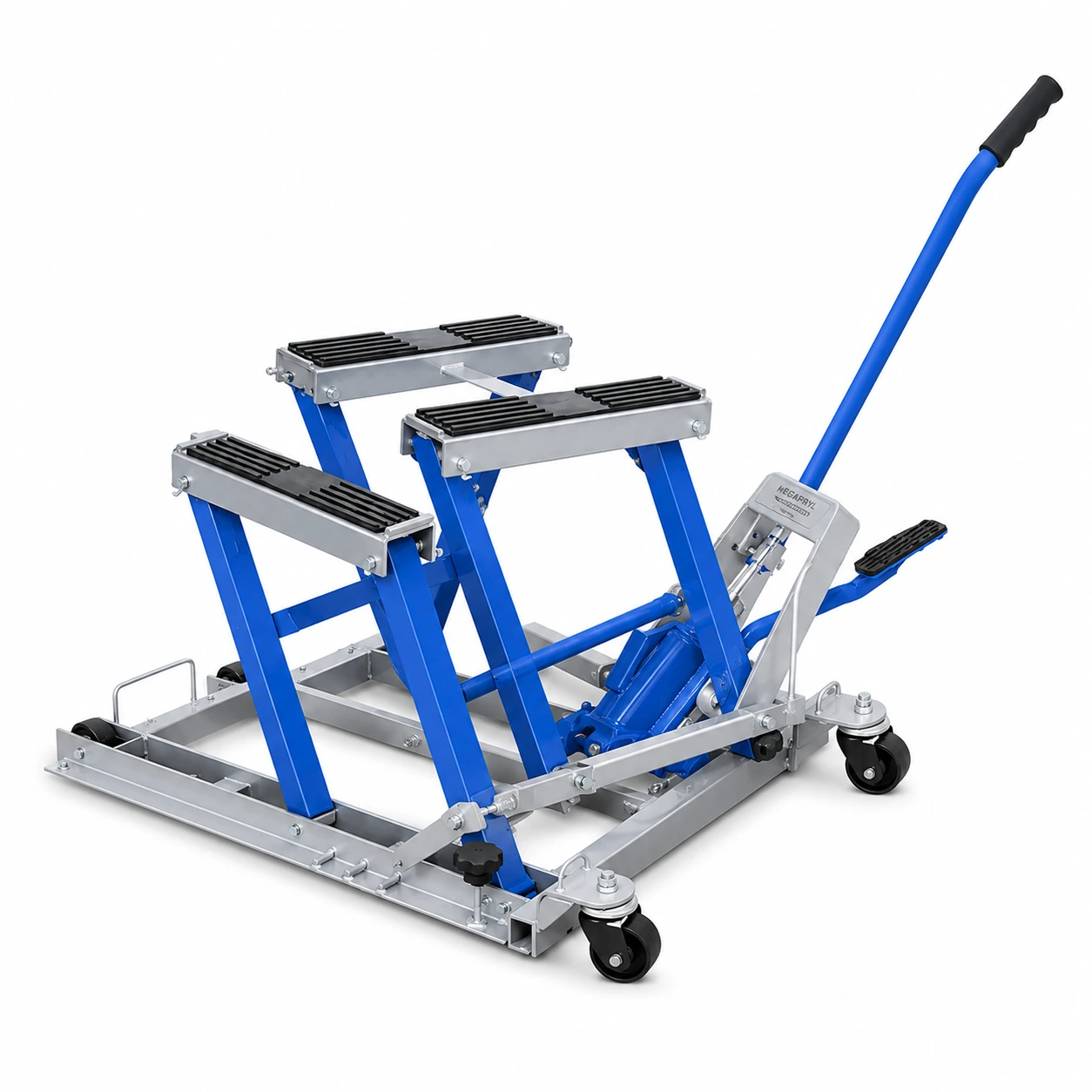 Motorcykellyft Hydraulisk 680 kg med Hjul och Handtag