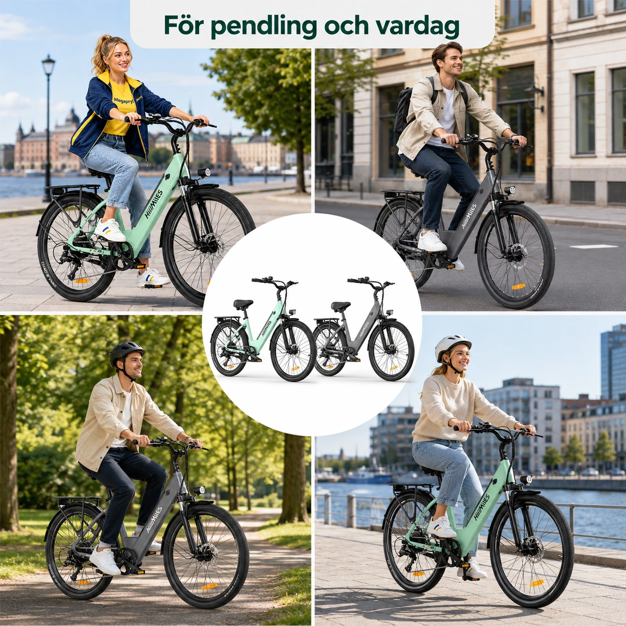 Elcykel 26 tum – Smidig stadscykel för pendling