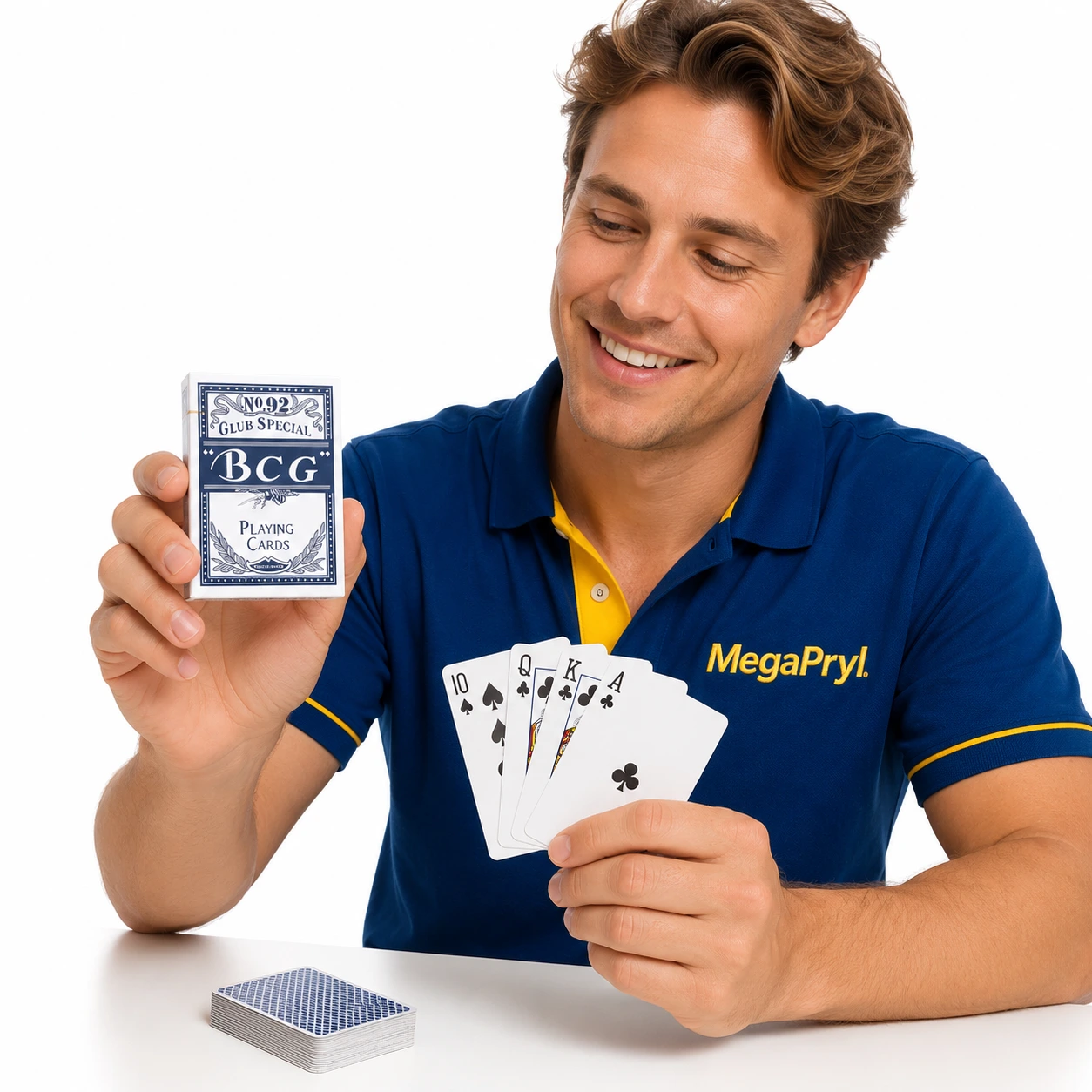 Spelkort med plastbeläggning 54 kort i pokerstorlek