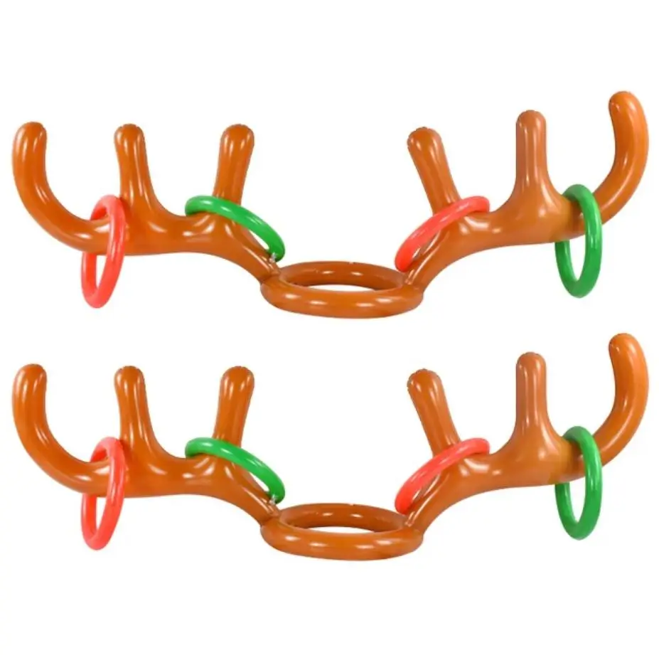 Renhorn Uppblåsbara med Ringkastningsspel 5