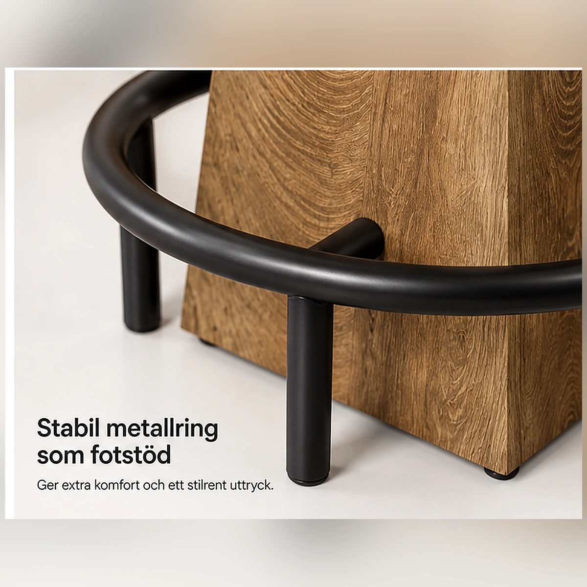 Runt barbord för kök och bistro, 95 cm