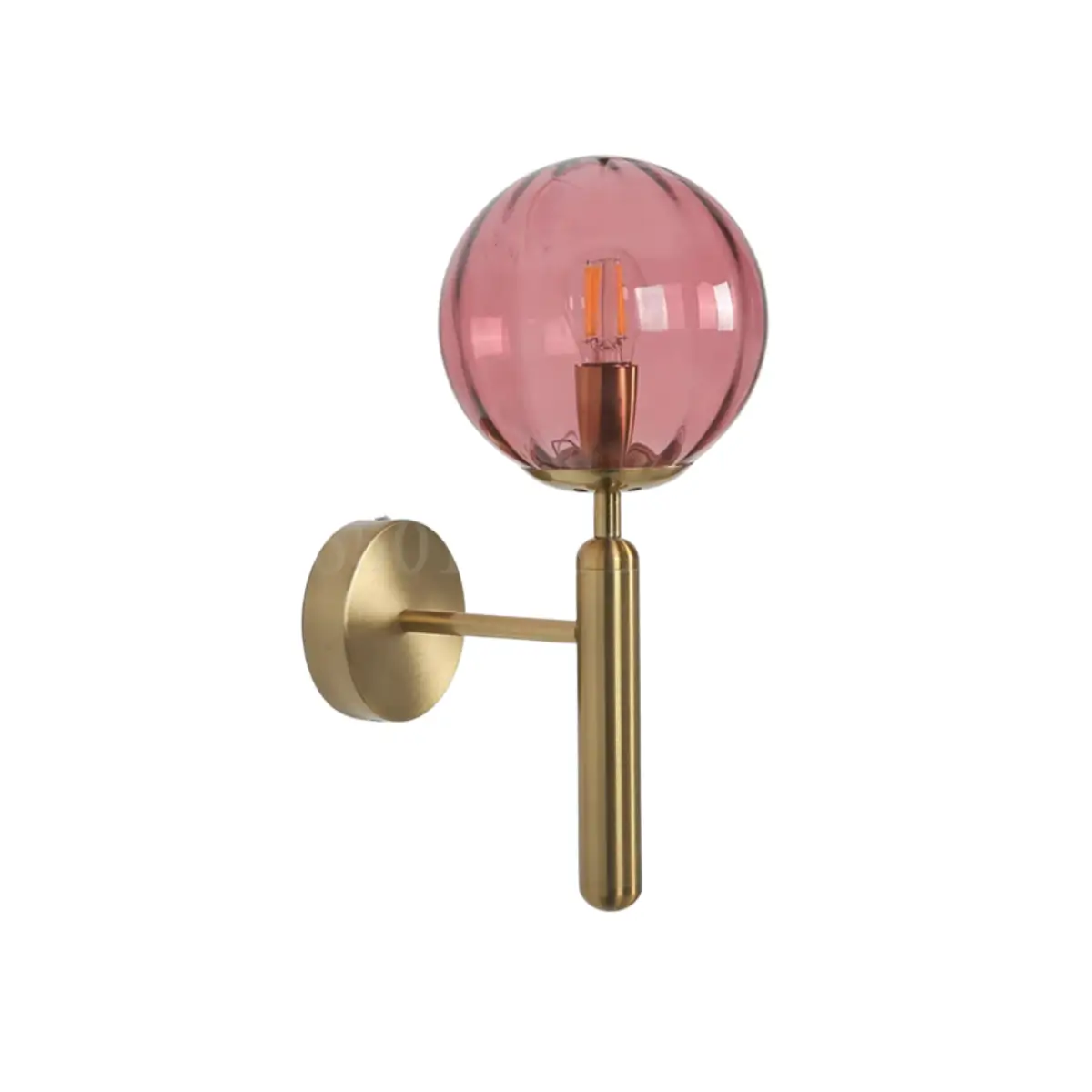 Vägglampa – Modern Glasboll Design