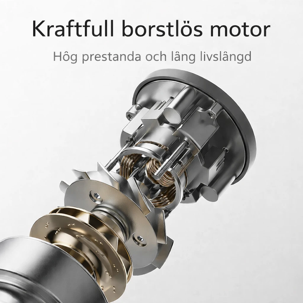 Sladdlös Handdammsugare för Bil – 21 kPa