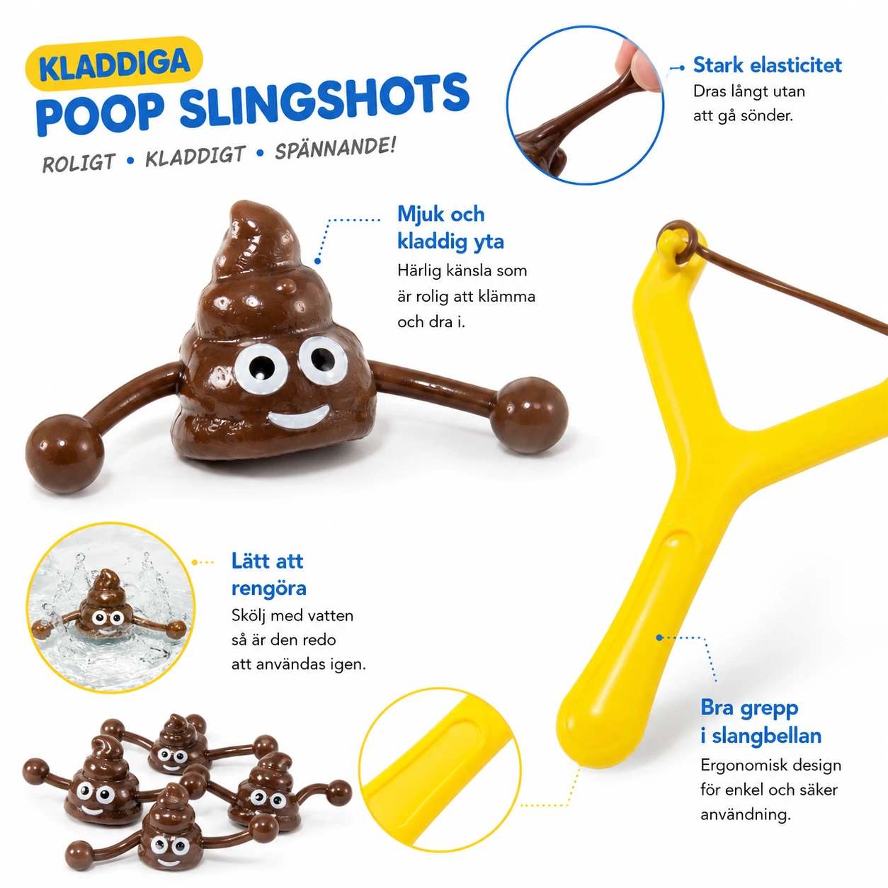 Slangbella med Kladdfigurer för Lek och Fest