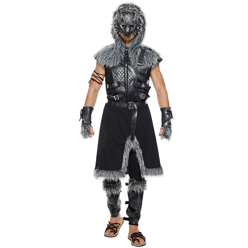 Viking Varg Maskeraddräkt Vuxen