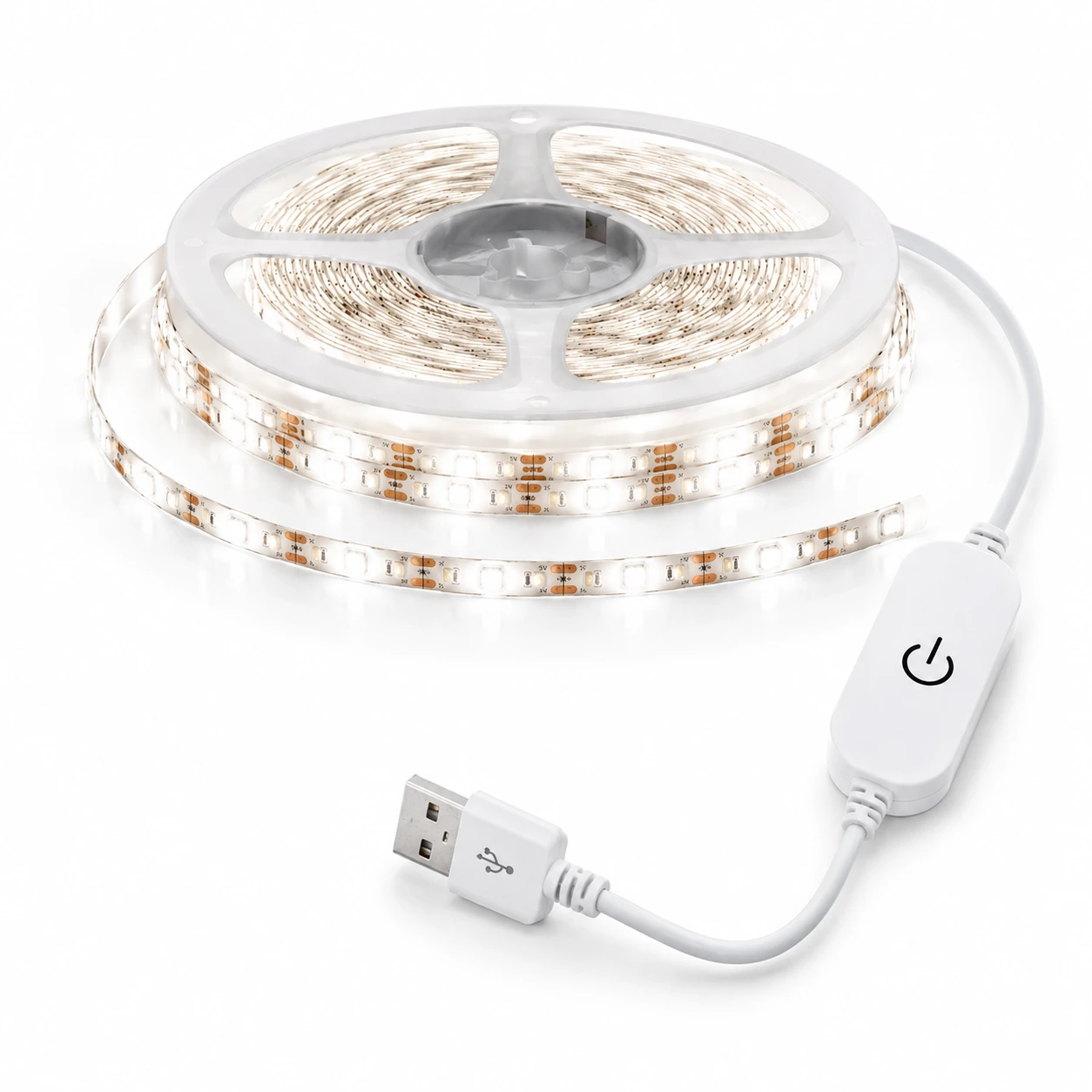 LED-list USB 5V – Självhäftande Ljusband för Rum & TV