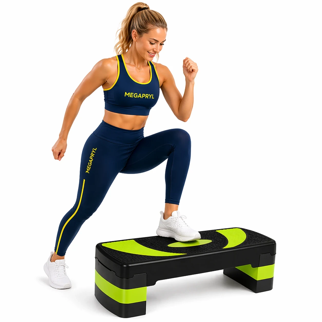 Stepbräda Fitness – Justerbar & Halkfri – 3 Höjdnivåer