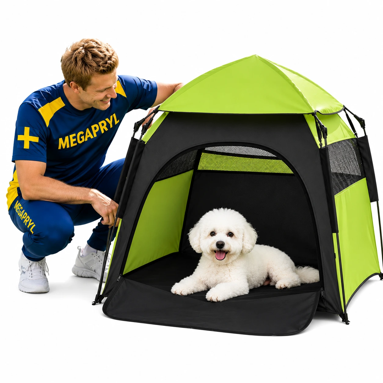 Hundtält Utomhus – Portabelt Solskydd för Hund & Katt