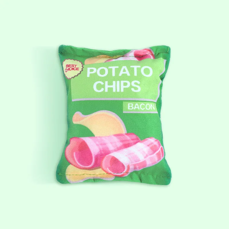 Green Bacon Chips