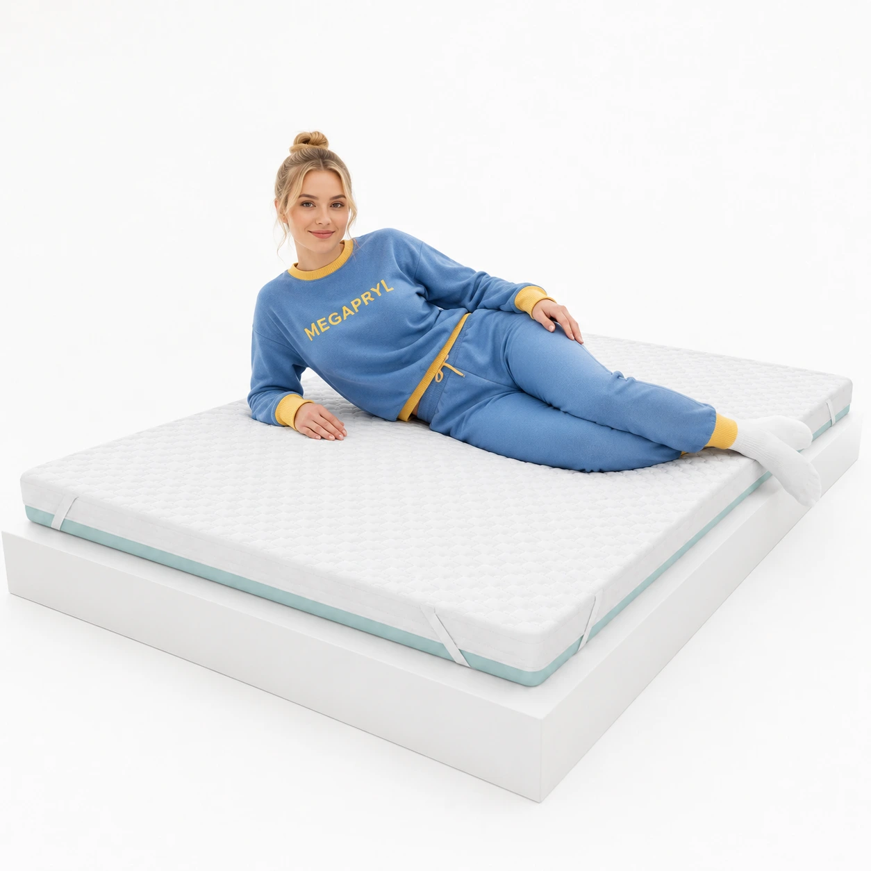 Madrasstopp 140x200 7 cm Memory Foam