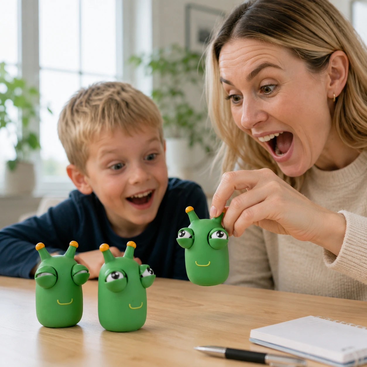 Stressleksak Alienfigur 3-pack