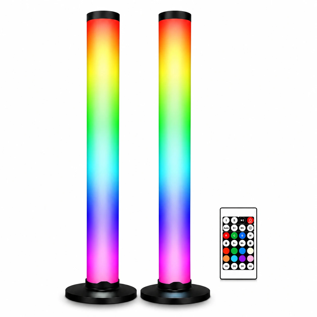 Ljusstavar LED RGB – Appstyrd Gamingbelysning