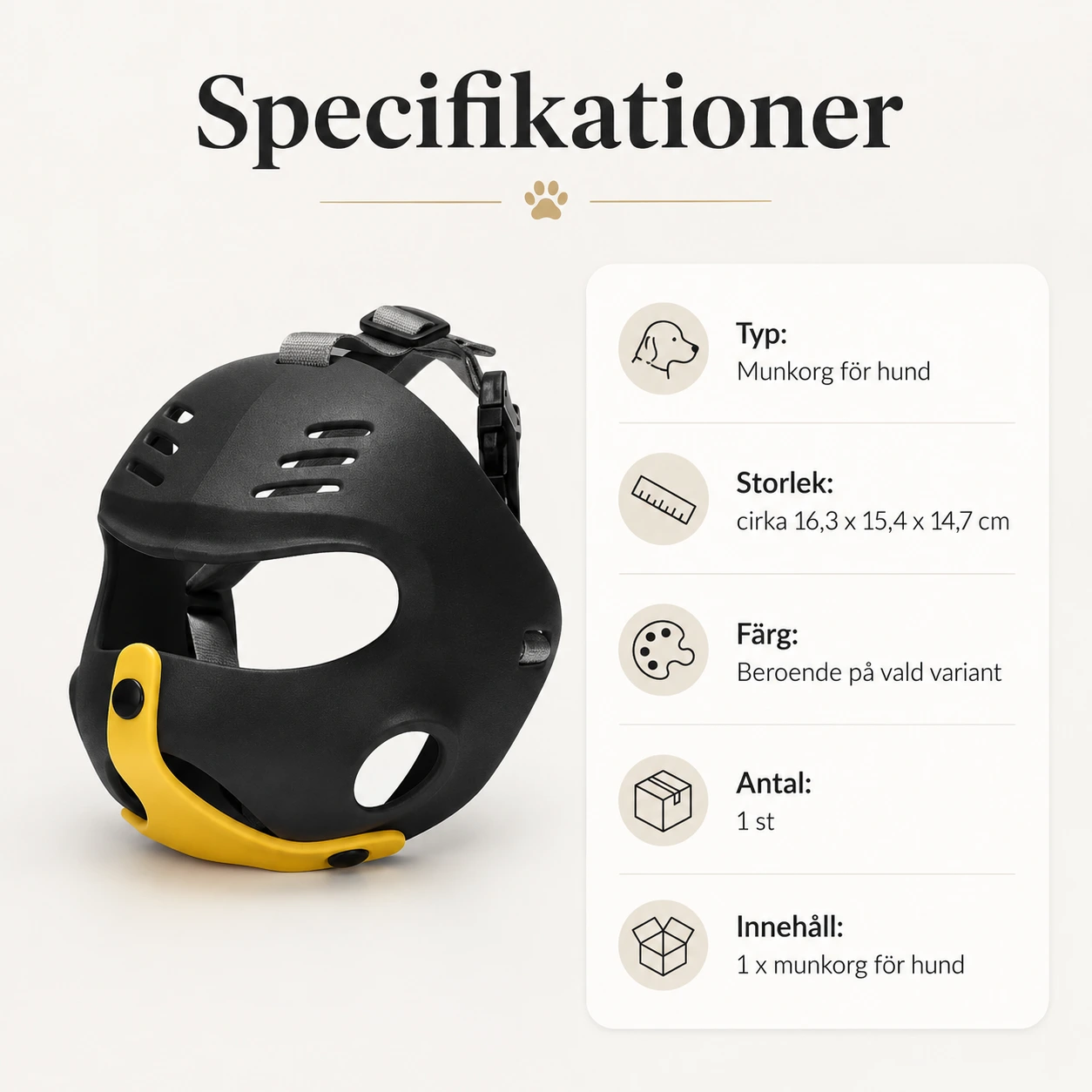Koiran kuonokoppa säädettävällä hihnalla