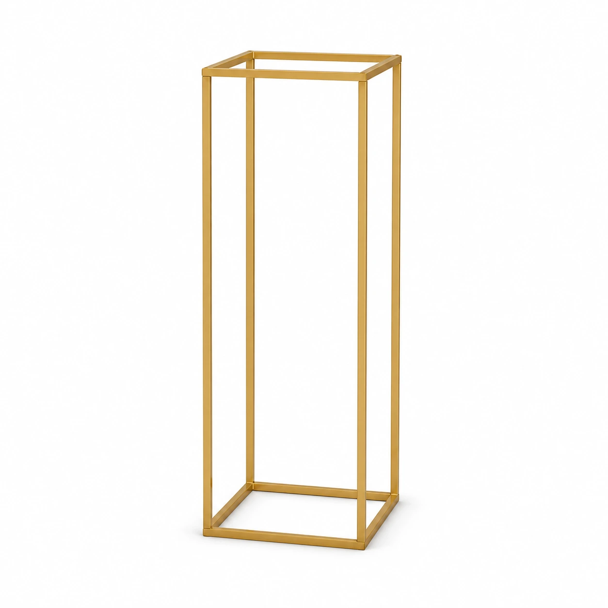 Blomsterställ i Metall Guld 10-pack – 80 cm