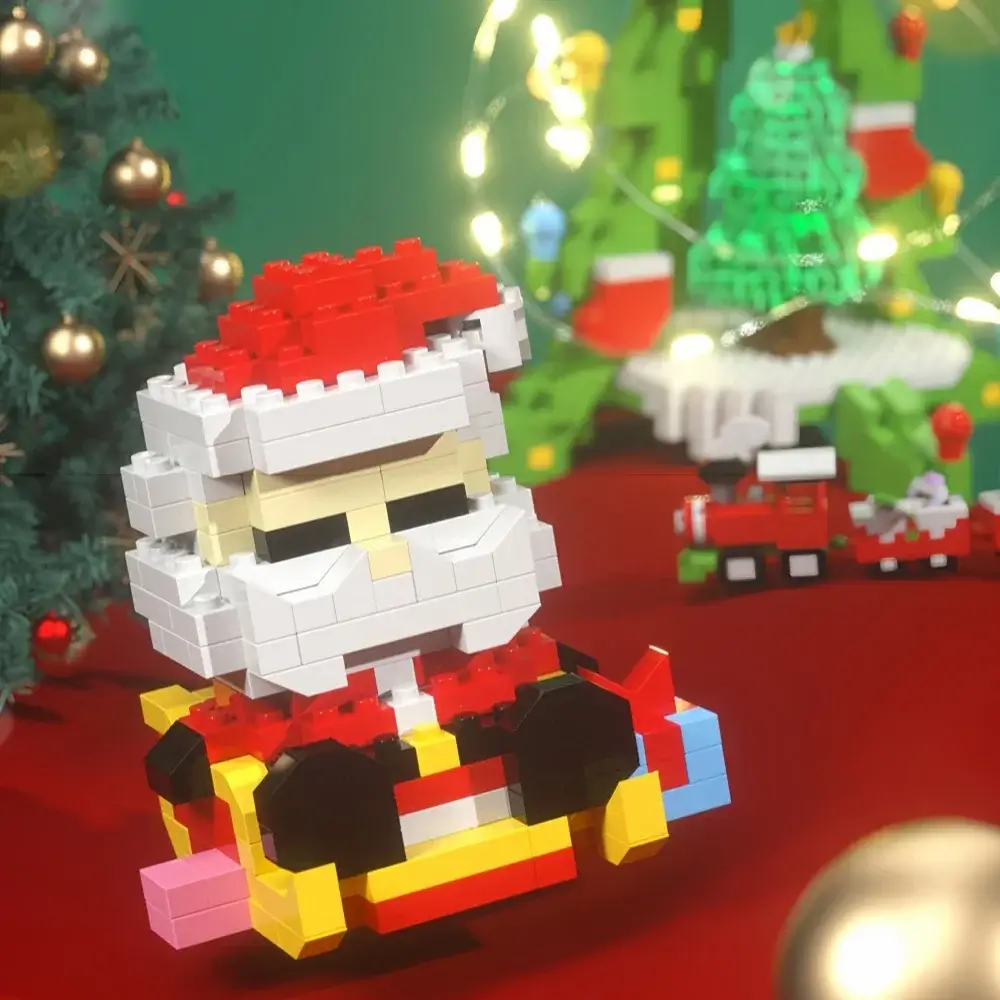 Jul Pussel Mini Byggklossar 4