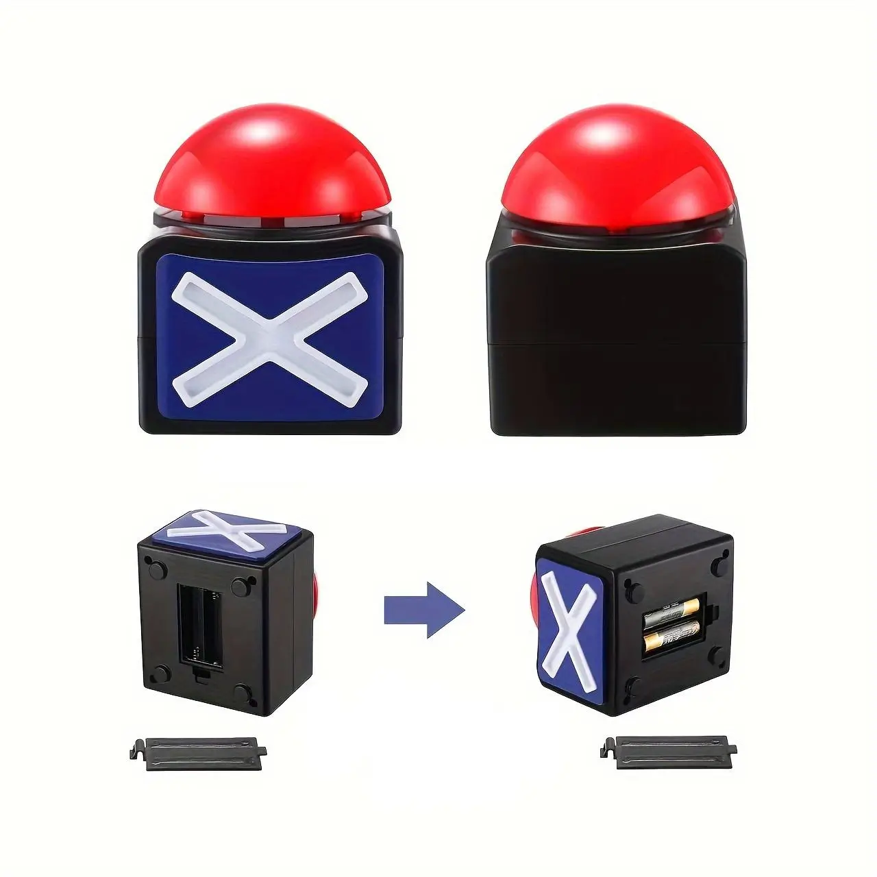 Frågesportknappar 3 st 2