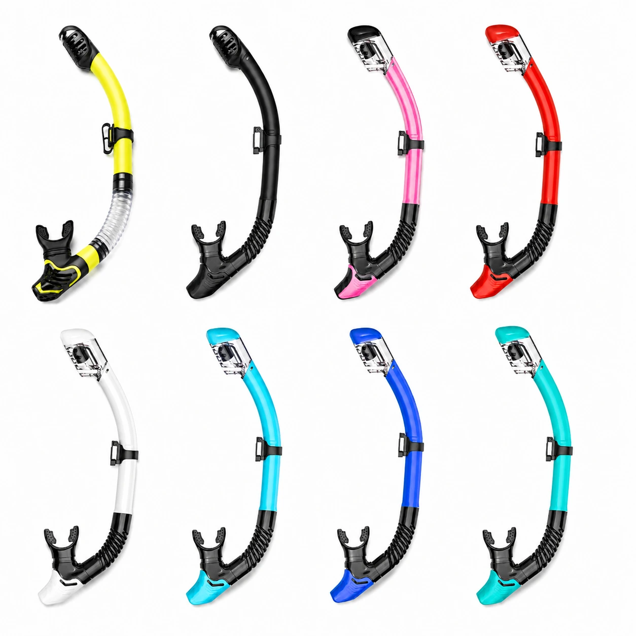 Snorkel med Torrtopp – För Dykning & Simning