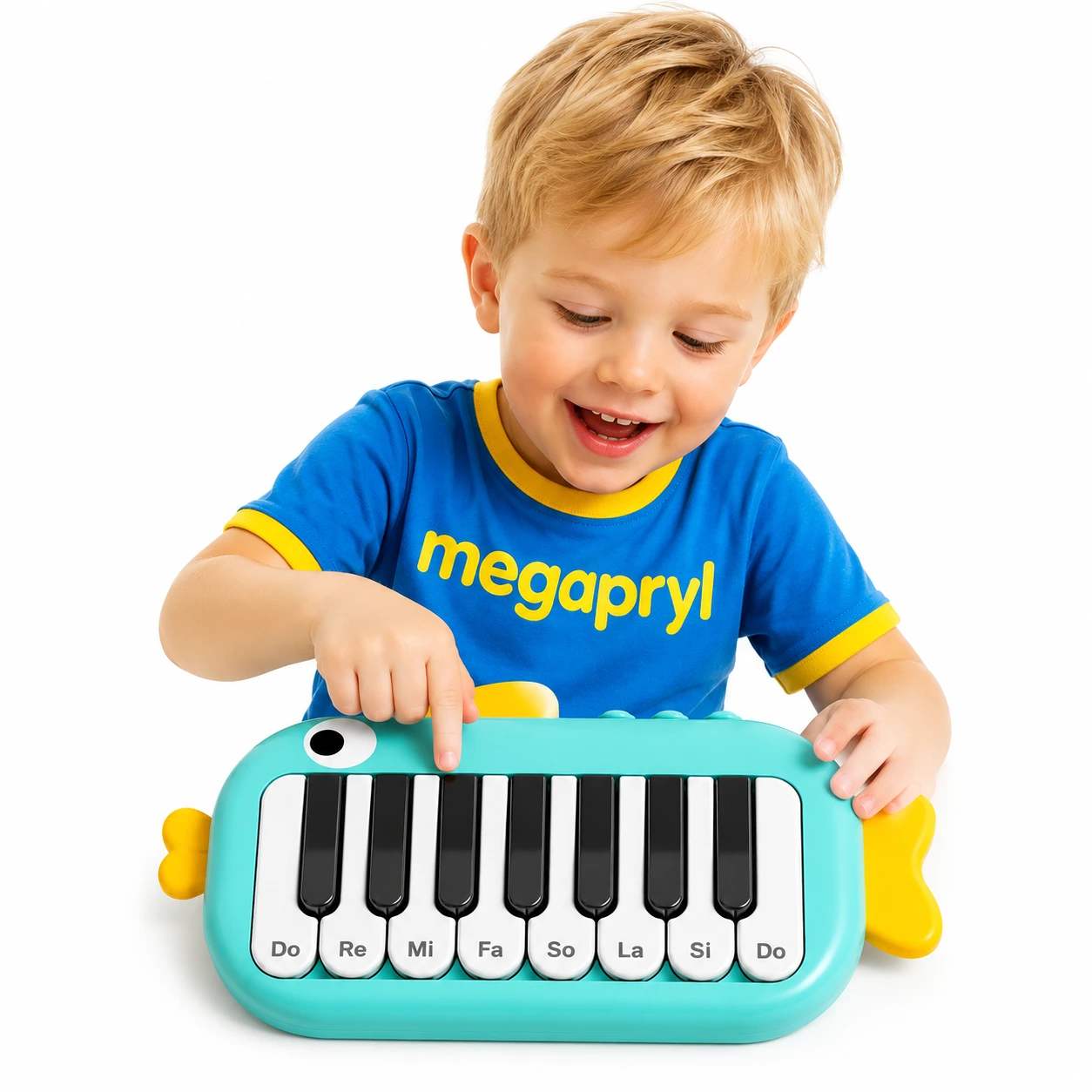 Barnpiano Fisk – Elektroniskt Mini Keyboard för Barn