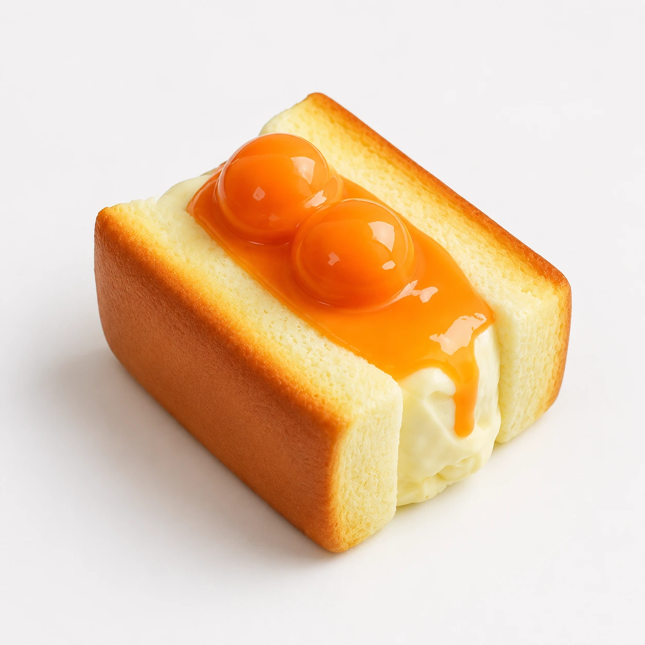 Gul Äggtoastsbit