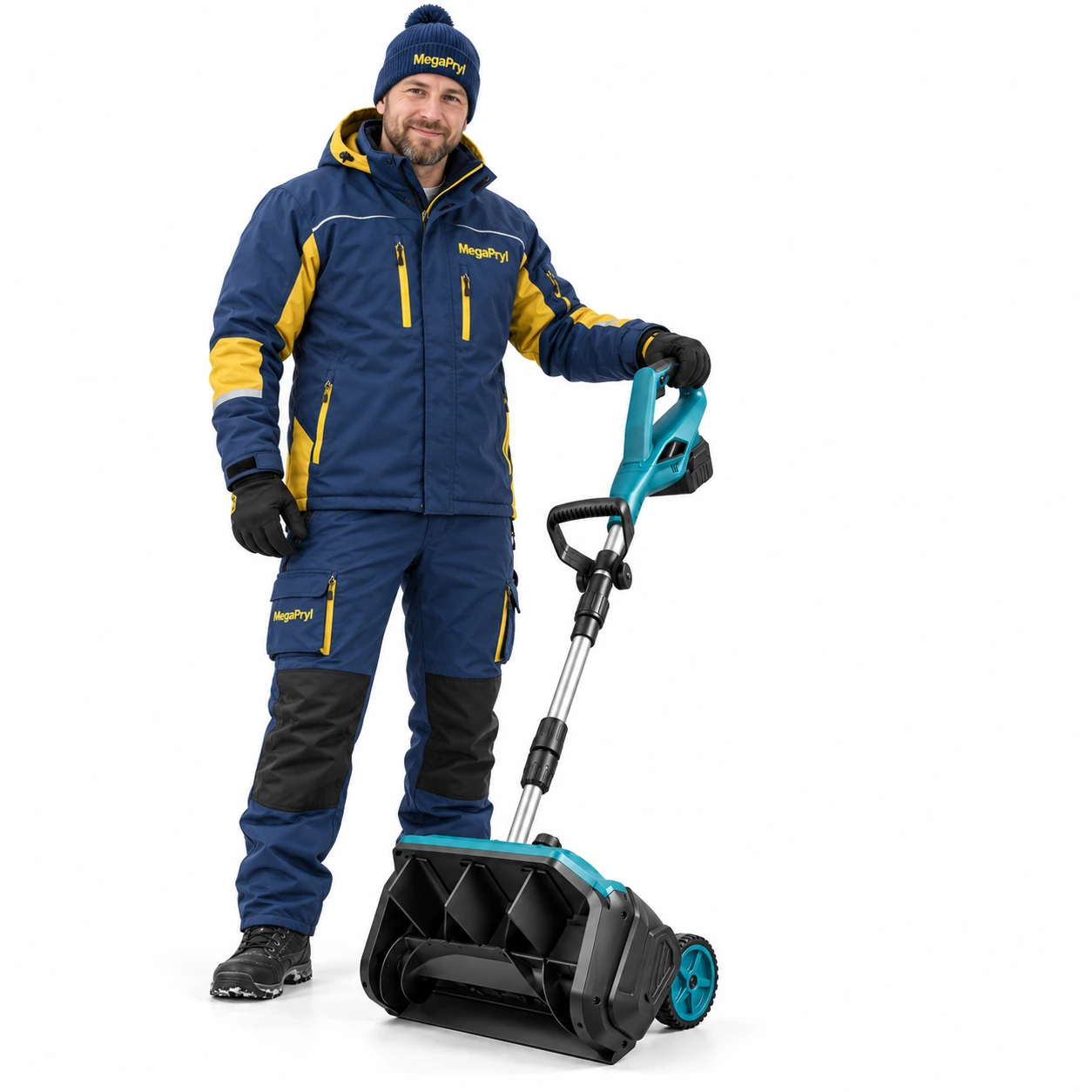 Snöslunga Batteridriven kompatibel med Makita 18V