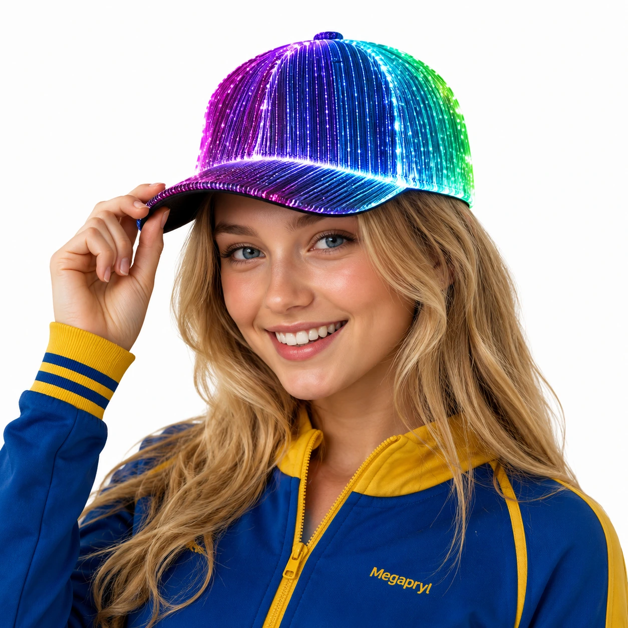 LED Keps Fiberoptik – Lysande Partykeps