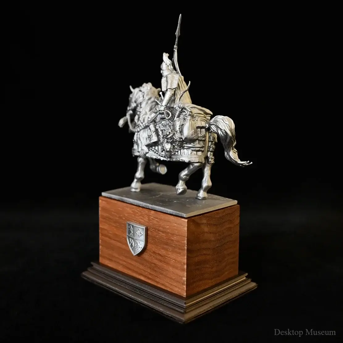 Medeltida Riddare till Häst – 175 mm Dekor 4