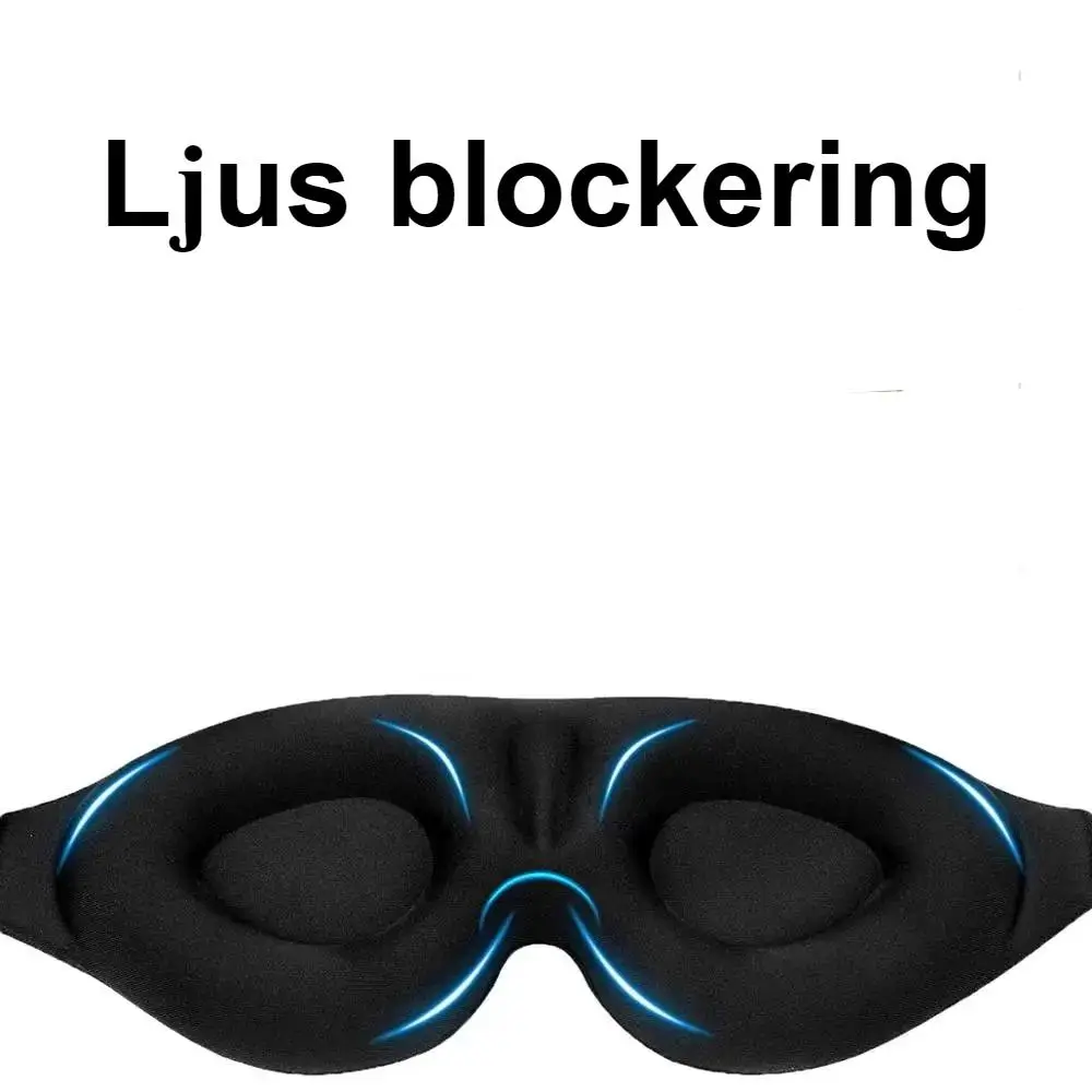 Ögonmask 3D för Sömn - Formad Nattmask 3