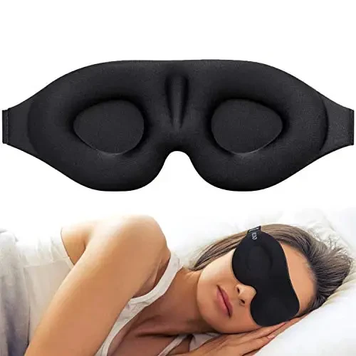 Ögonmask 3D för Sömn - Formad Nattmask 5