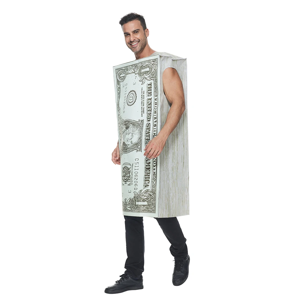 Dollar Maskeraddräkt Vuxen Jumpsuit