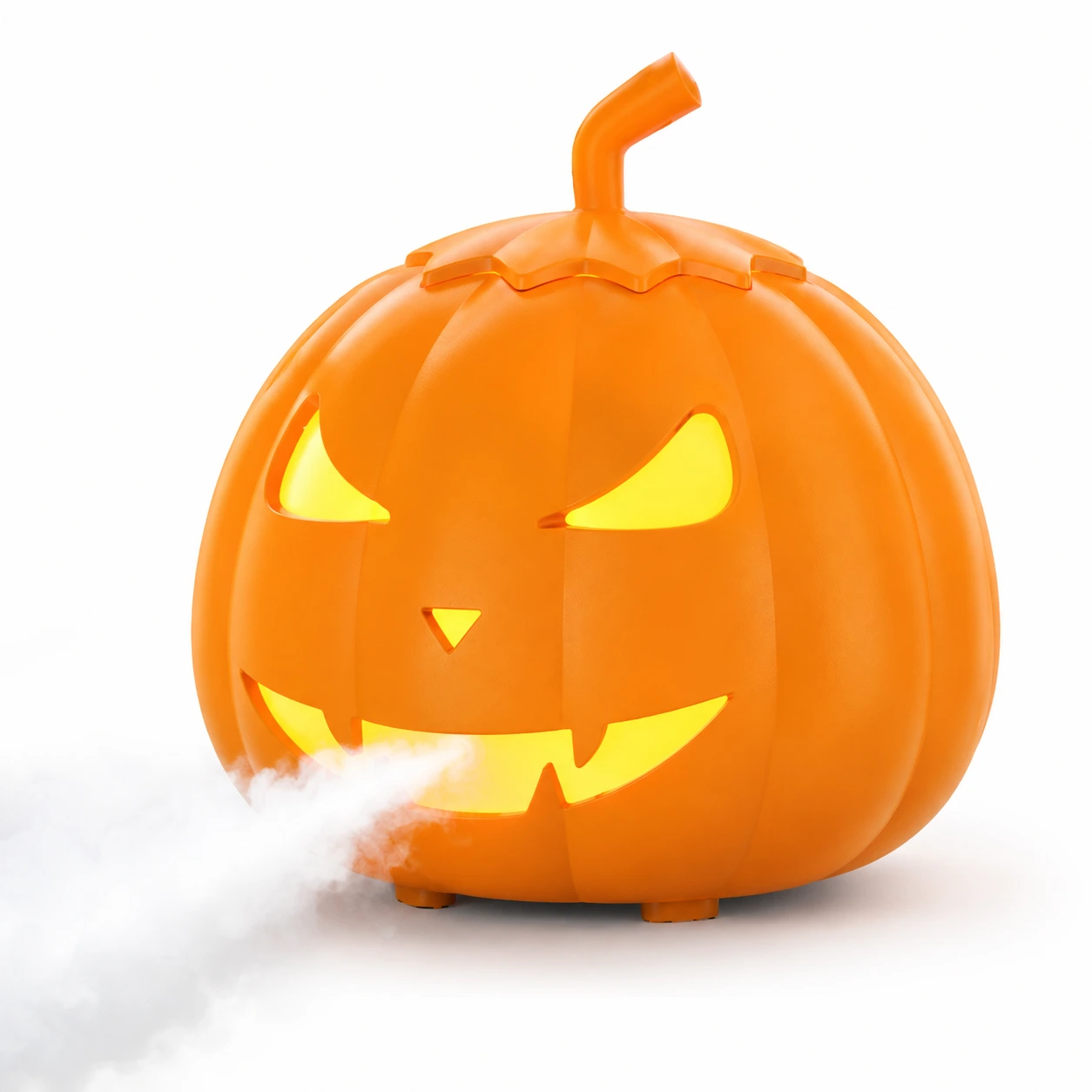 Pumpa rökmaskin för halloween med RGB-belysning