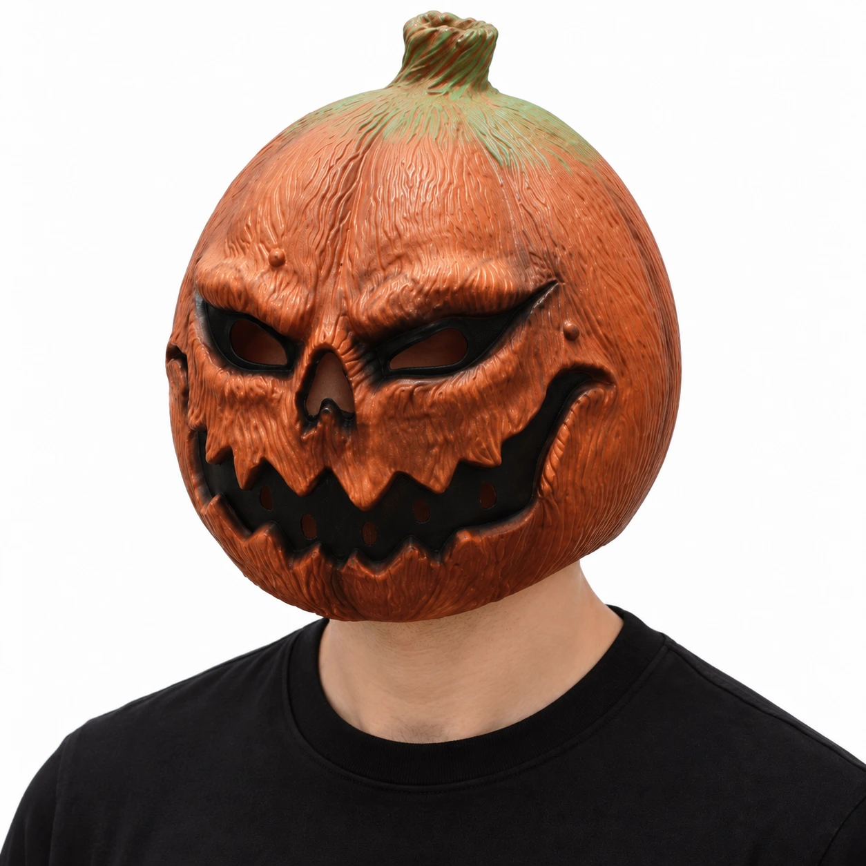 Mask pumpahuvud i latex, heltäckande