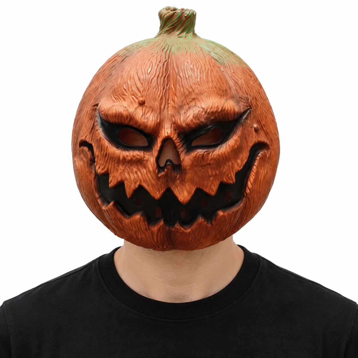 Mask pumpahuvud i latex, heltäckande