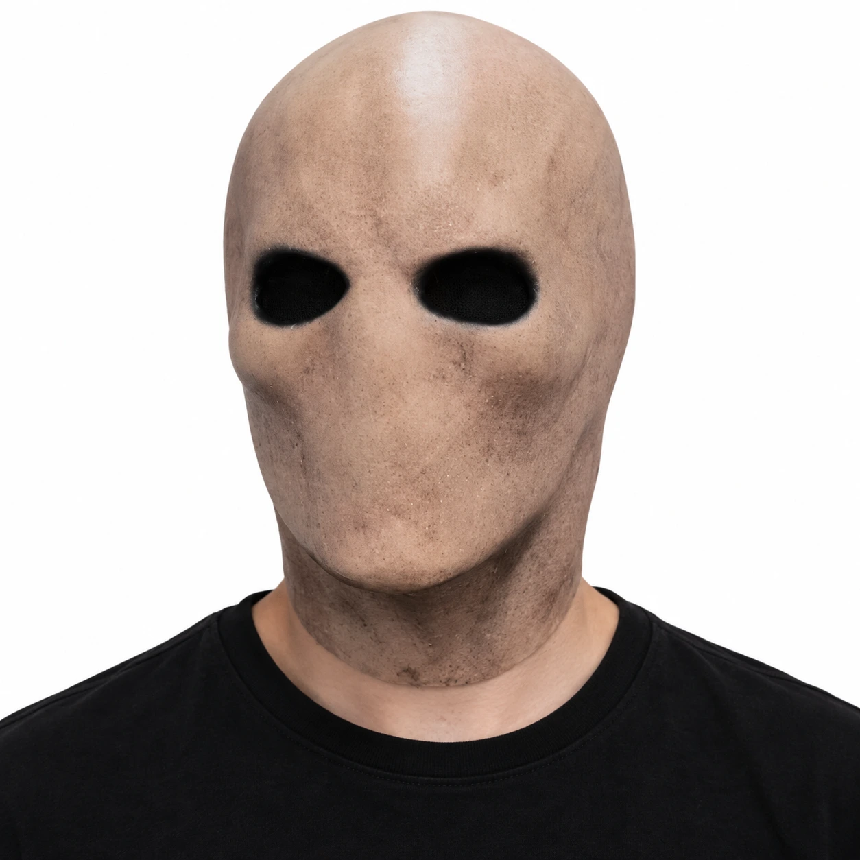 Ansiktslös halloweenmask i latex för cosplay
