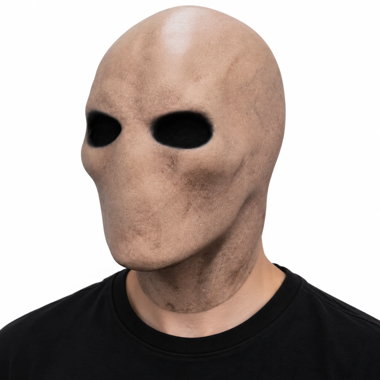Ansiktslös halloweenmask i latex för cosplay