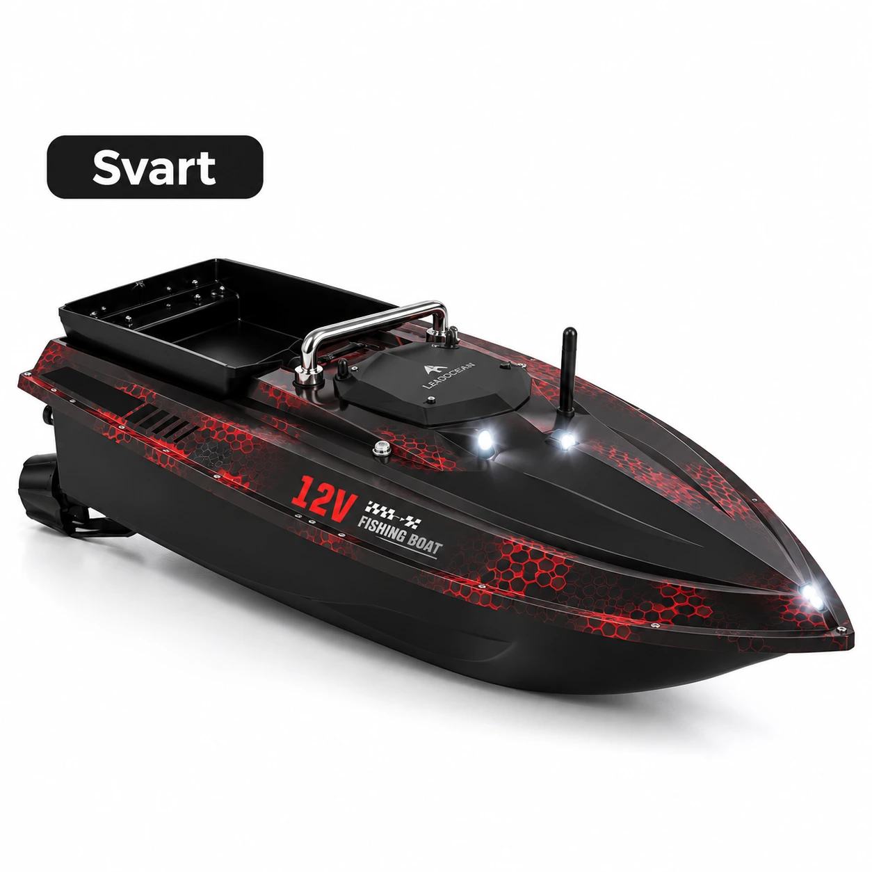 Svart/röd