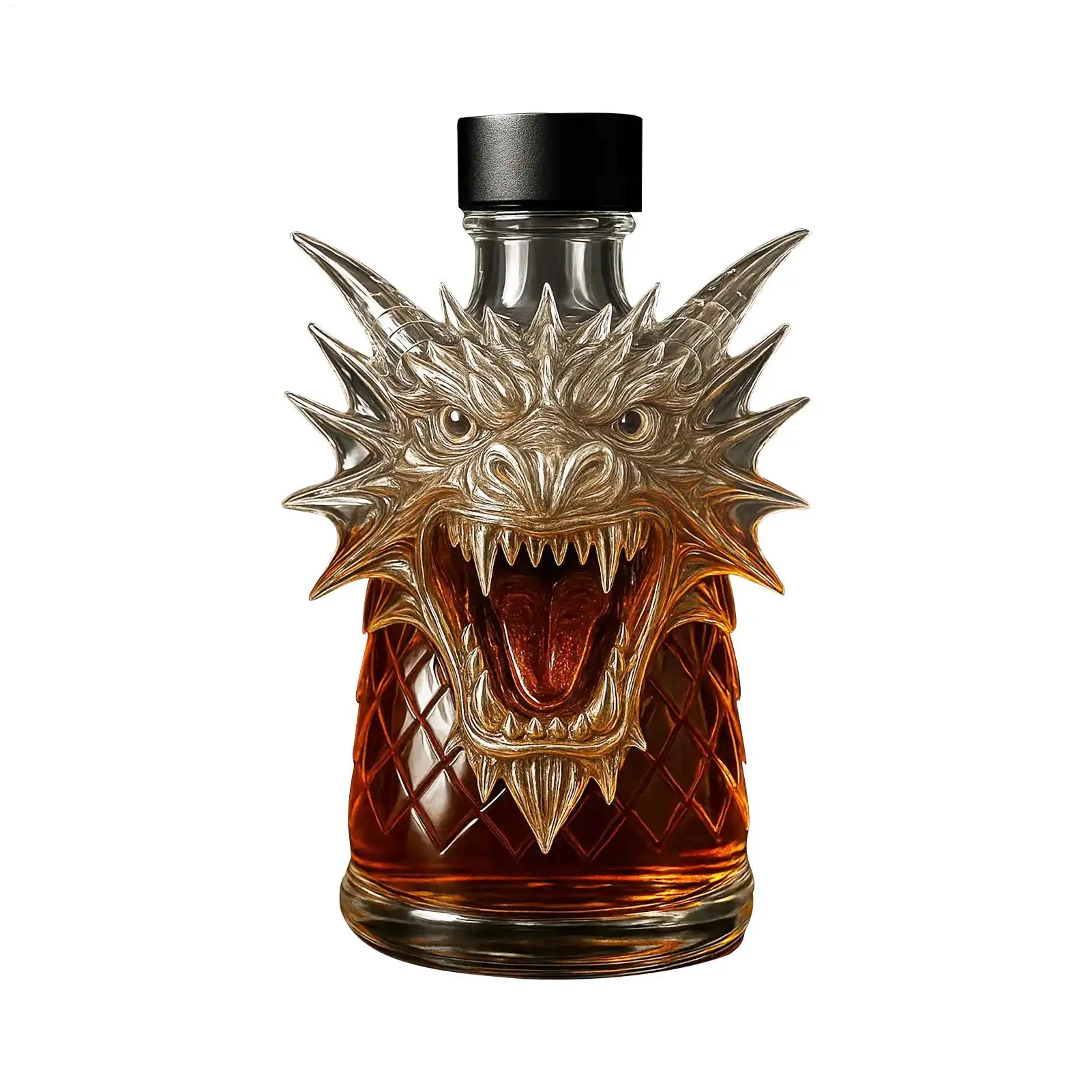 Drake Whiskeyflaska Glas Transparent