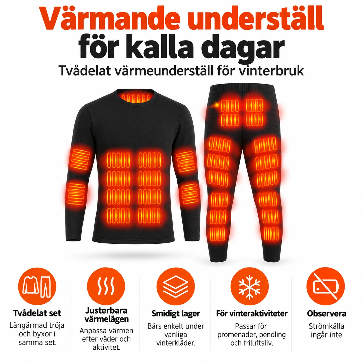 Värmeunderställ med elvärme för vinterbruk