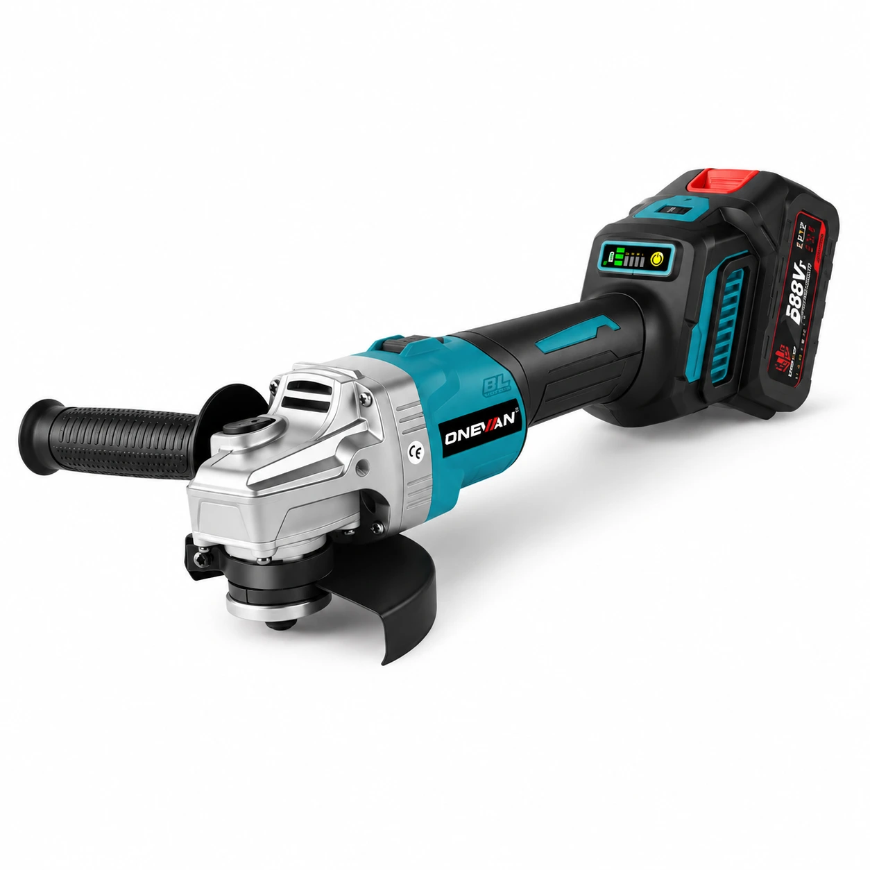 Vinkelslip Batteridriven 125 mm – 6 Hastigheter