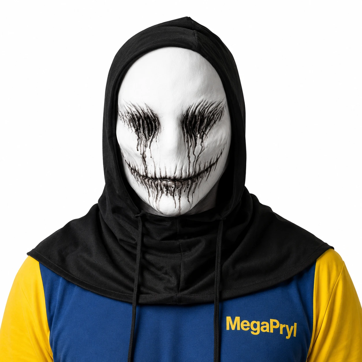 Skull mask för Halloween i latex