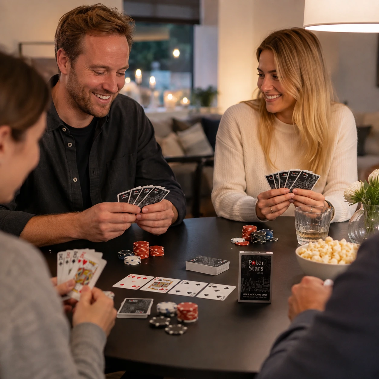 Spelkort i plast för poker och kortspel