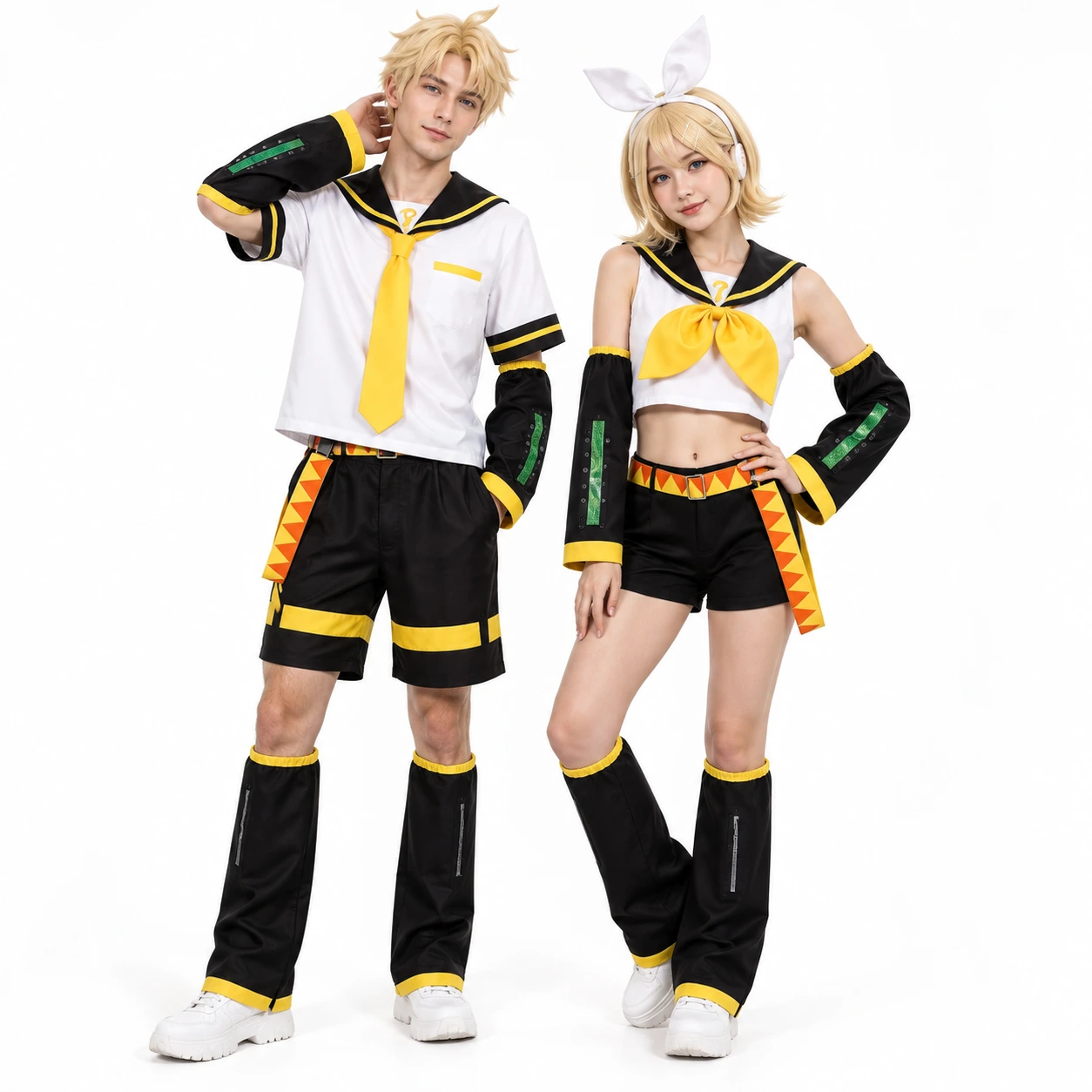 Anime Cosplaydräkt med Uniform, Slips och Tillbehör