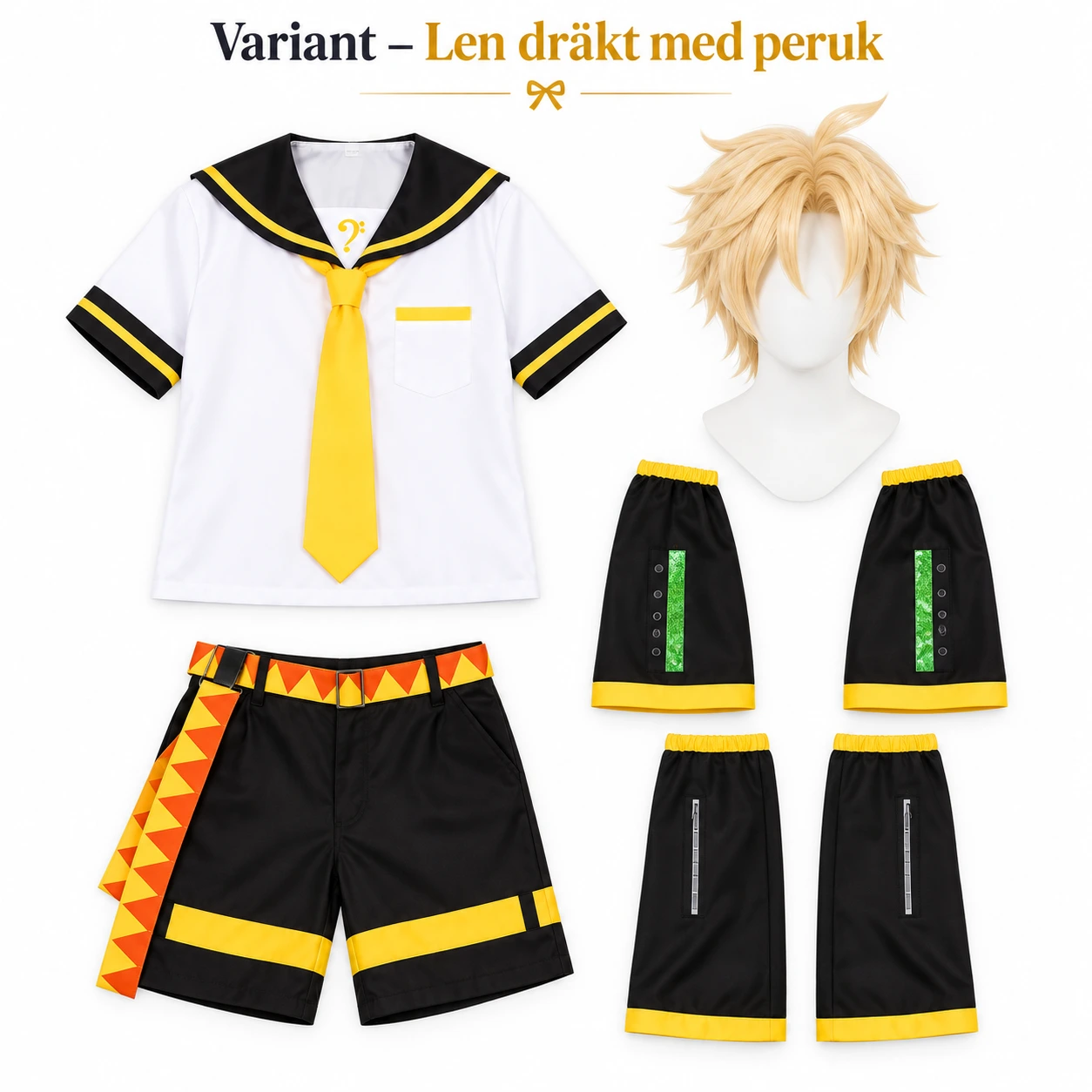 Set med peruk A