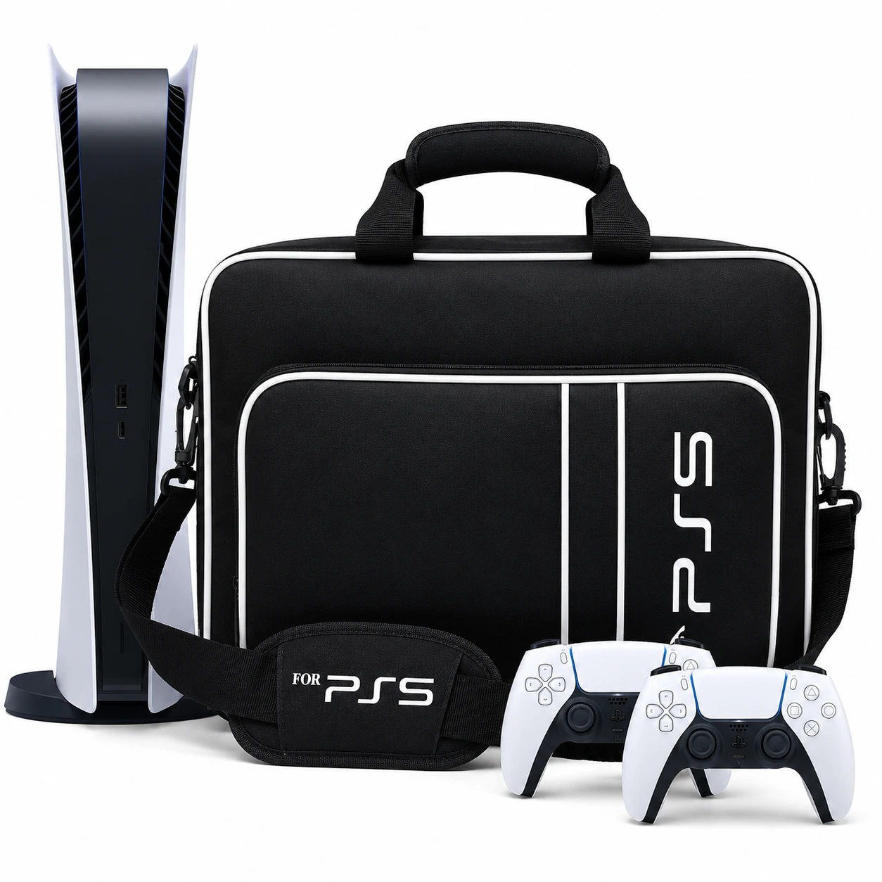 PS5 Väska – Skyddsfodral för Konsol & Tillbehör