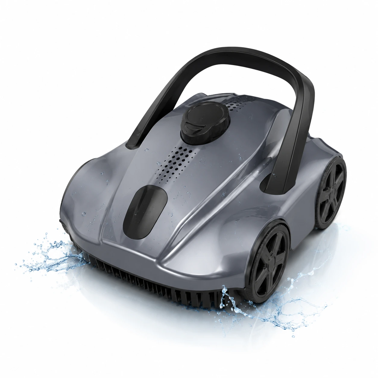 Sladdlös Poolrobot för Platta Pooler