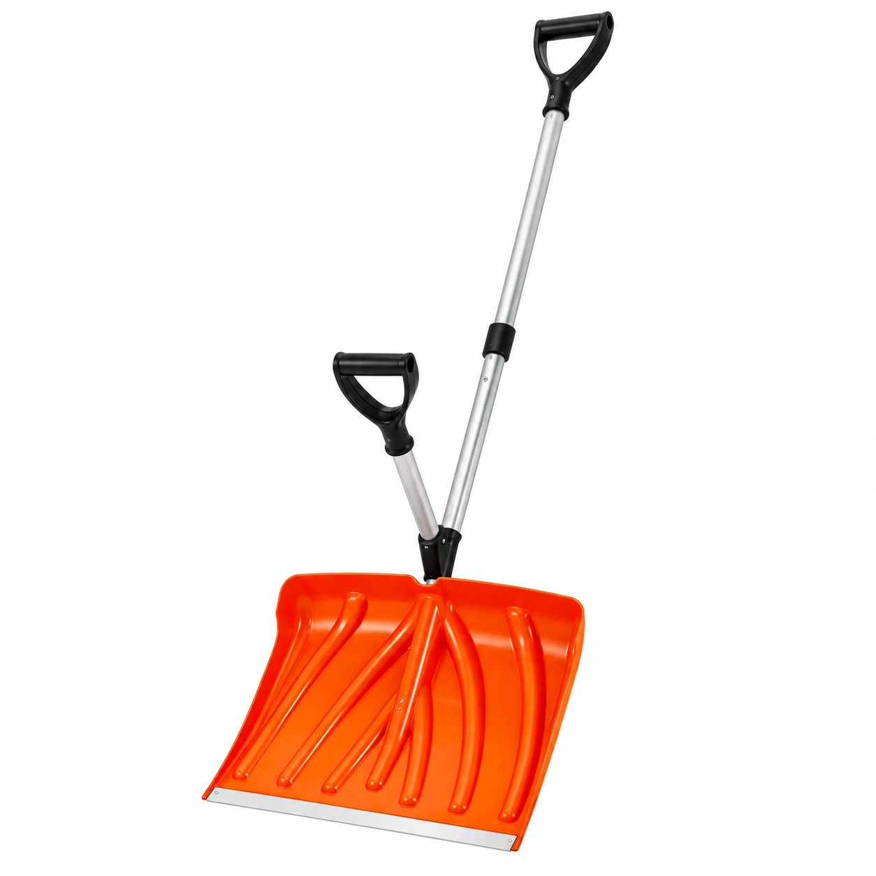 Snöskyffel för gångar och uppfart med D-handtag