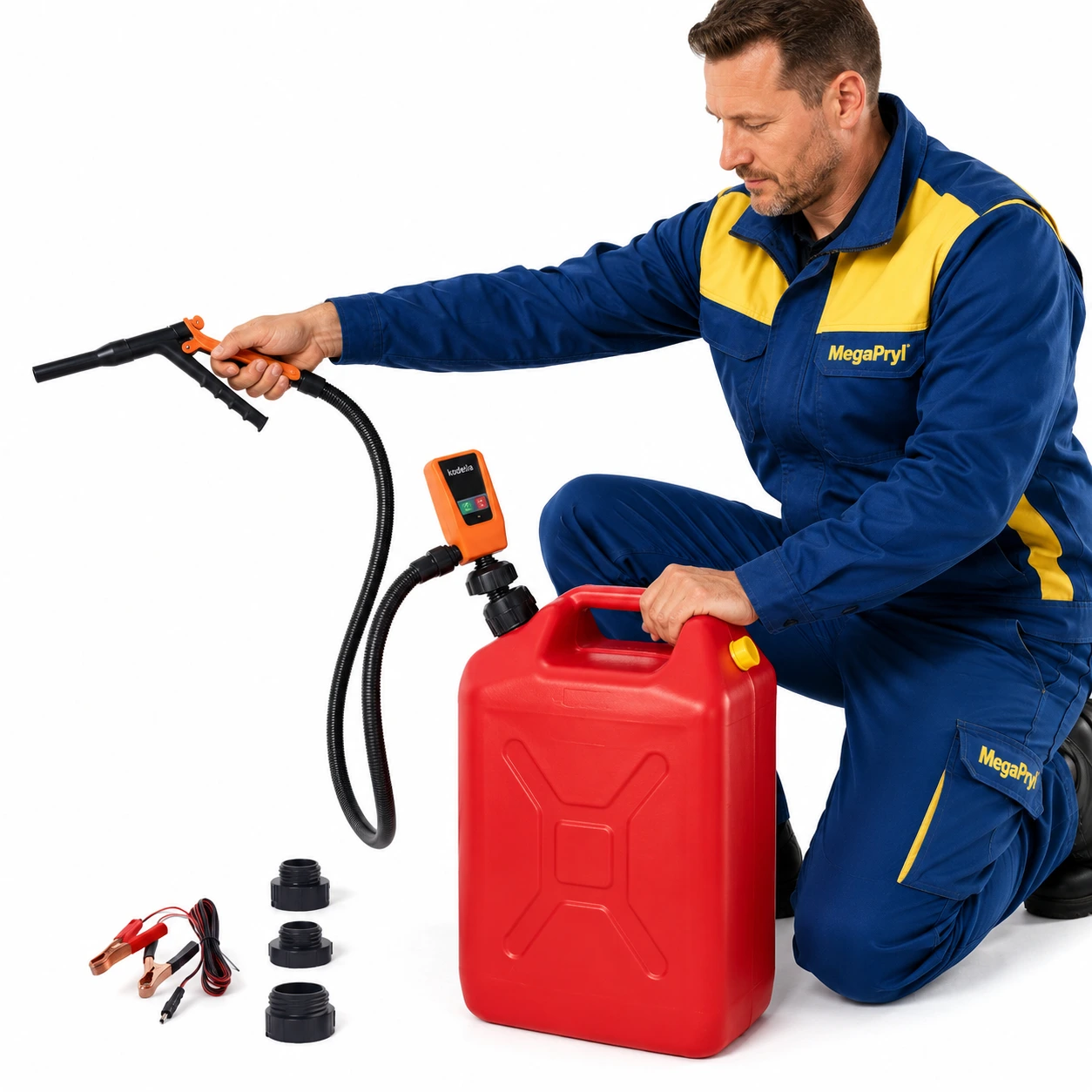 Bränsleöverföringspump för diesel och olja