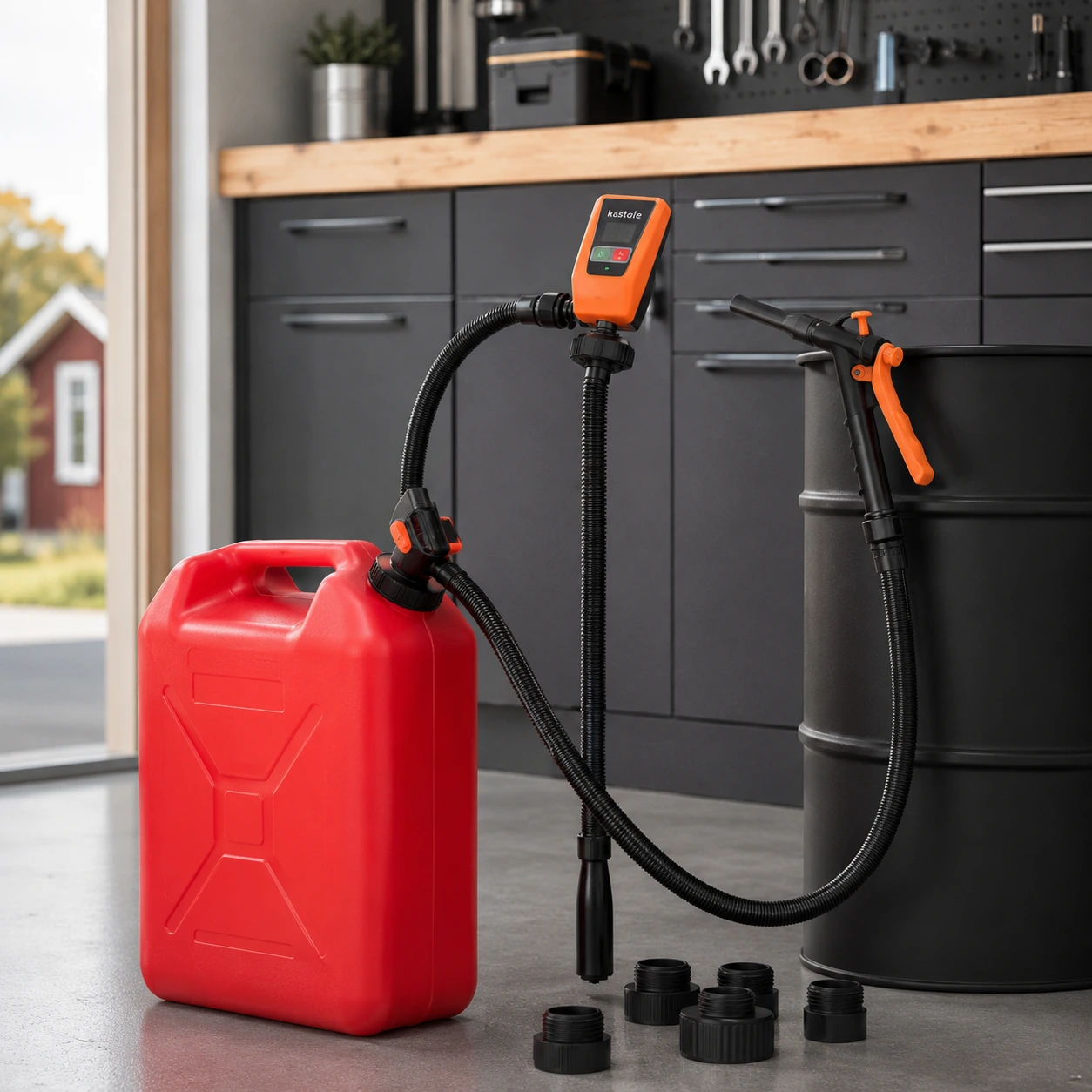 Bränsleöverföringspump för diesel och olja